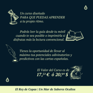 Curso Intermedio de Cartomancia</br> con Baraja Española</br> (Libro Guía)